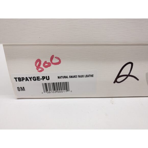 TREASURE & BOND Snake Platform Espadrille Sneakers 8 Women's - Picture 8 of 8